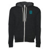 Thumbnail image for  Bella + Canvas Dark Grey Heather Full Zip Hood