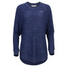 Thumbnail image for  Boxercraft Womens Navy Heather Cuddle Oversized Crew