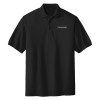 Thumbnail image for  Extended Black Silk Touch Polo