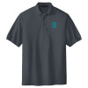Thumbnail image for  Extended Charcoal Silk Touch Polo