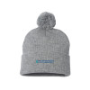 Thumbnail image for  Sportsman Heather Grey Pom Pom Cuffed Beanie