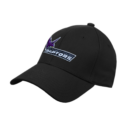 Montgomery Black Structured Adjustable Pro Style Hat