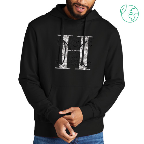 Miss Halls Allmade Black Organic French Terry Pullover Hoodie