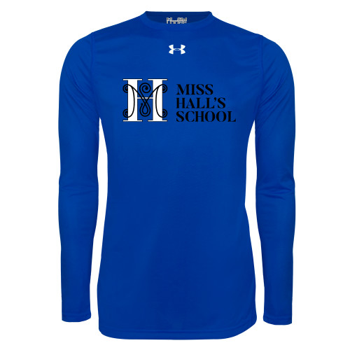  Under Armour Royal Long Sleeve Tech Tee - MHS Horizontal