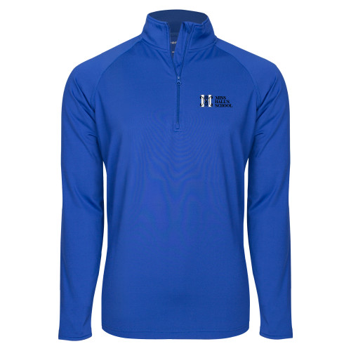  Sport Tek Royal Sport Wick Stretch 1/2 Zip Pullover - MHS Horizontal