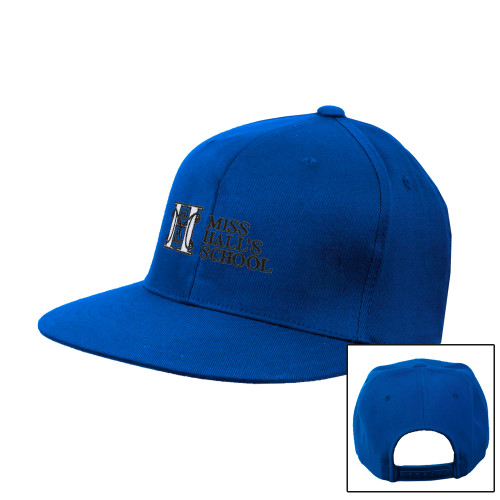 Miss Halls Royal Flat Bill Snapback Hat
