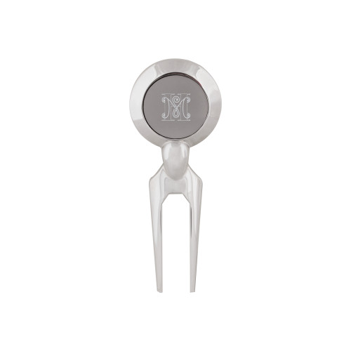  Silver Divot Tool/Ball Marker - MHS Logo Engraved
