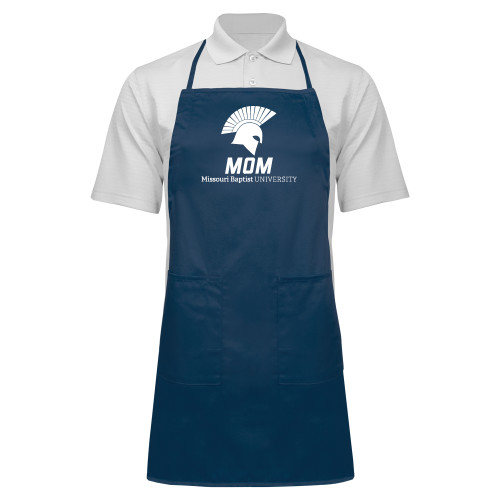 Full Length Navy Apron - Mom