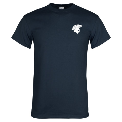  Navy T Shirt - Spartan Icon
