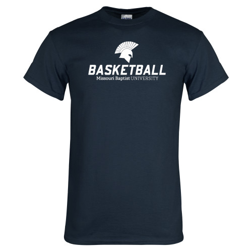  Navy T Shirt - Basketball