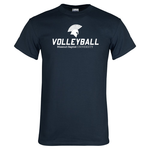  Navy T Shirt - Volleyball