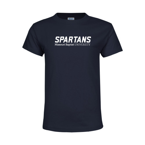  Youth Navy T Shirt - Wordmark