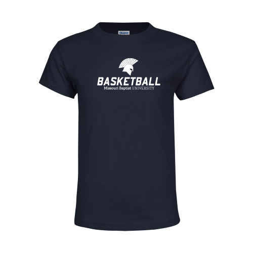  Youth Navy T Shirt - Basketball