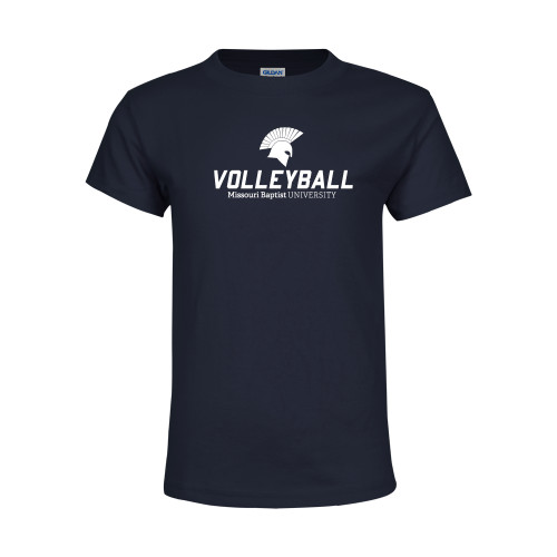  Youth Navy T Shirt - Volleyball