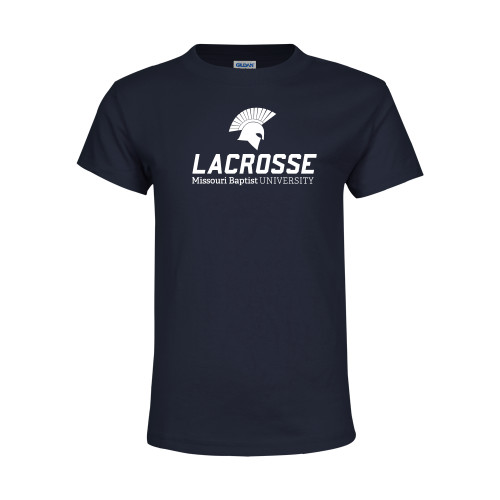  Youth Navy T Shirt - Lacrosse