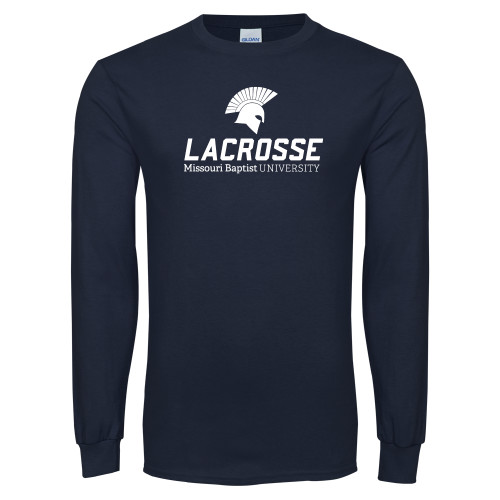  Navy Long Sleeve T-Shirt - Lacrosse