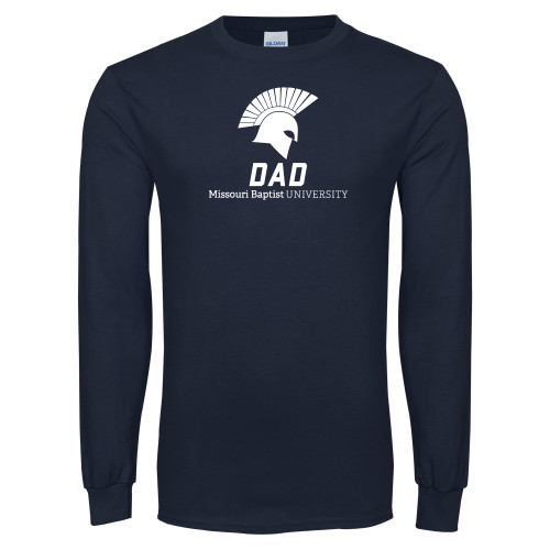  Navy Long Sleeve T-Shirt - Dad