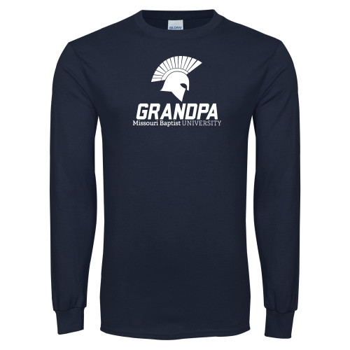  Navy Long Sleeve T-Shirt - Grandpa