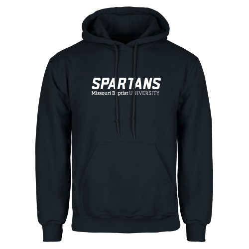  Navy Fleece Hoodie - Wordmark