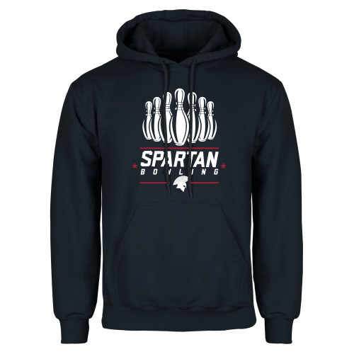  Navy Fleece Hoodie - Spartans Bowling