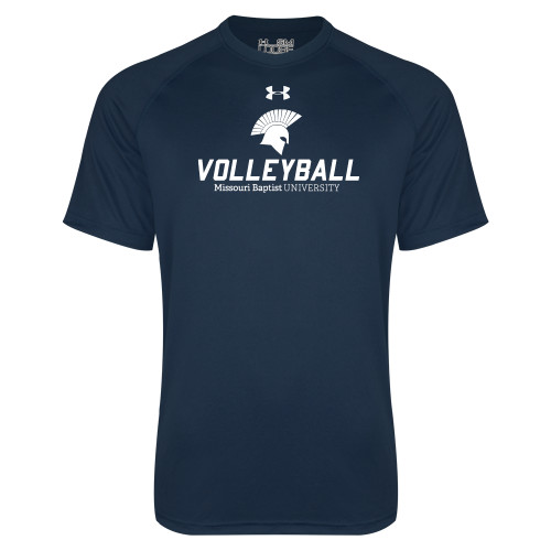  Under Armour Navy Tech Tee - Volleyball
