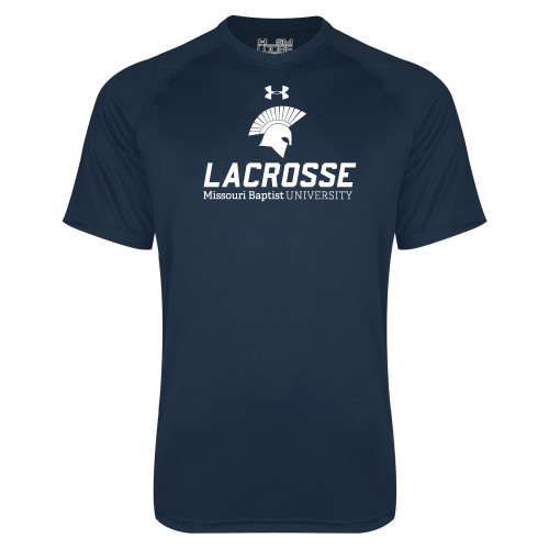  Under Armour Navy Tech Tee - Lacrosse