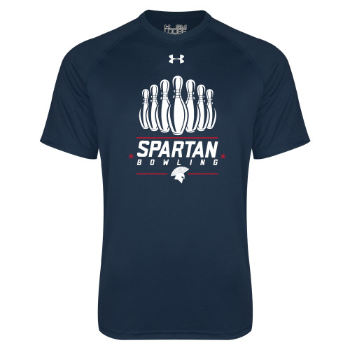  Under Armour Navy Tech Tee - Spartans Bowling