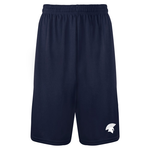  Navy Performance Classic 9 Inch Short - Spartan Icon