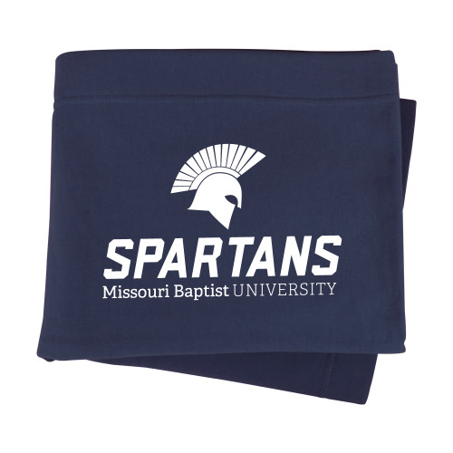  Navy Sweatshirt Blanket - Primary Mark