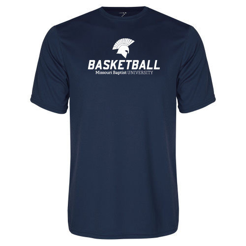  Navy Performance Tee - Basketball