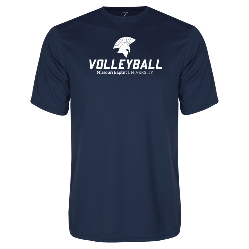  Navy Performance Tee - Volleyball