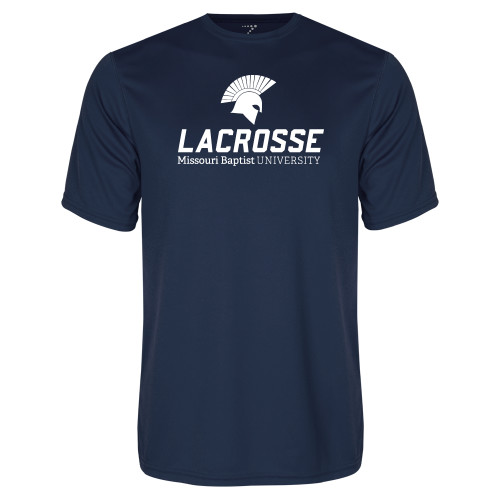  Navy Performance Tee - Lacrosse