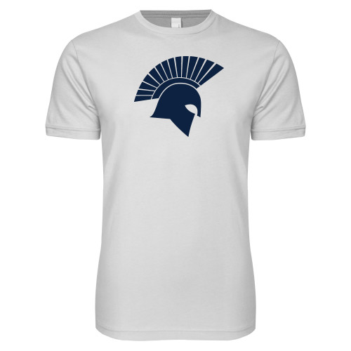  Next Level White SoftStyle T Shirt - Spartan Icon