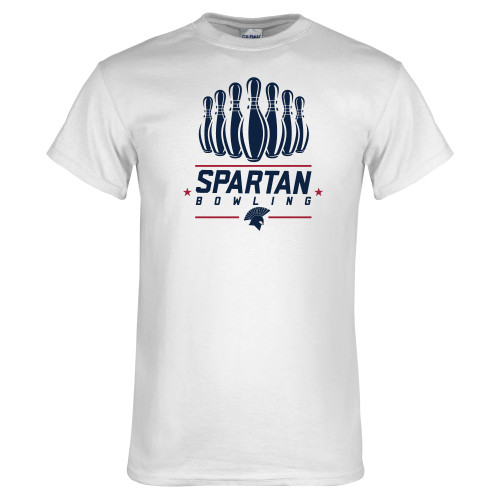  White T Shirt - Spartans Bowling