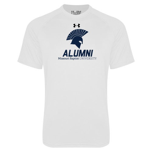  Under Armour White Tech Tee - Alumni