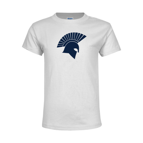 Youth White T Shirt - Spartan Icon