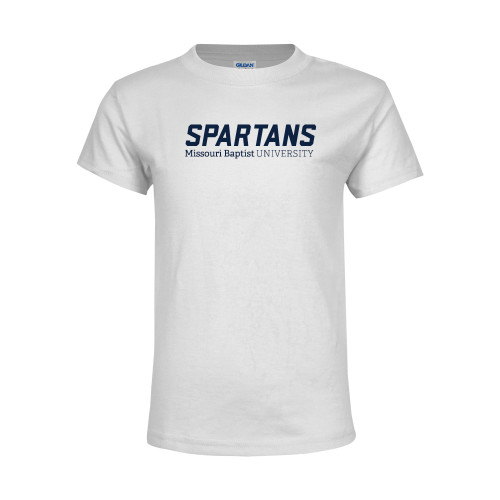  Youth White T Shirt - Wordmark