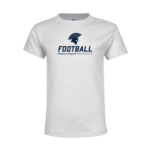 Youth White T Shirt - Football