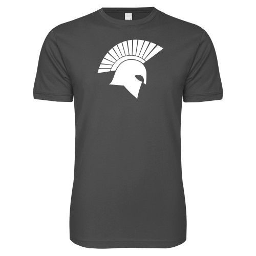  Next Level Charcoal SoftStyle T Shirt - Spartan Icon
