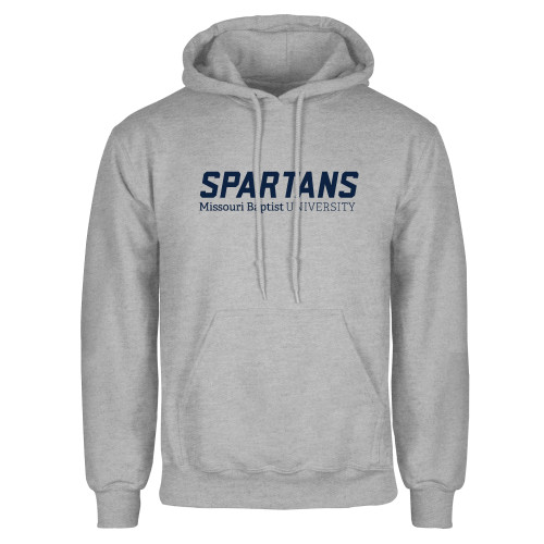  Grey Fleece Hoodie - Wordmark
