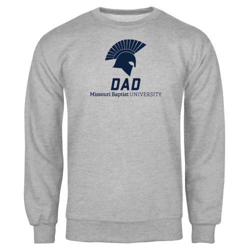  Grey Fleece Crew - Dad