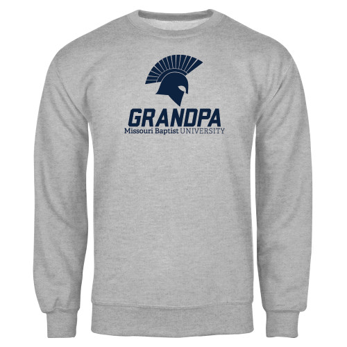  Grey Fleece Crew - Grandpa