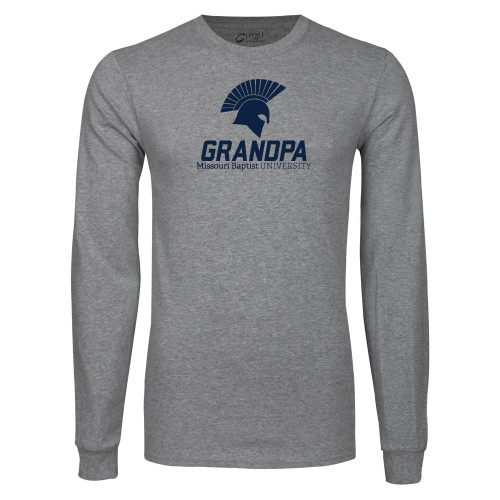  Grey Long Sleeve T Shirt - Grandpa
