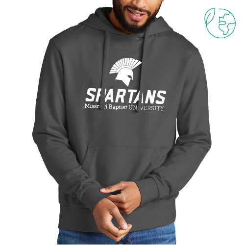  Allmade Dark Grey Organic French Terry Pullover Hoodie - Primary Mark