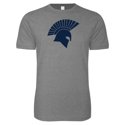  Next Level Heather Grey SoftStyle T Shirt - Spartan Icon