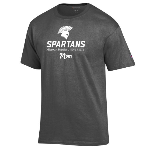  Champion Granite Heather T Shirt - Missouri Baptist Primary mark - Mom
