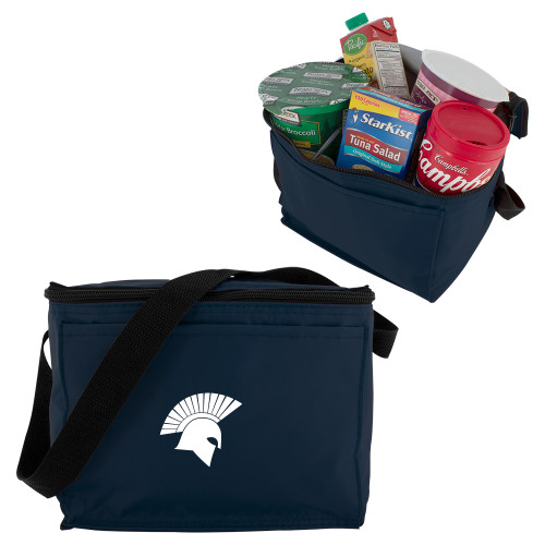  Six Pack Navy Cooler - Spartan Icon