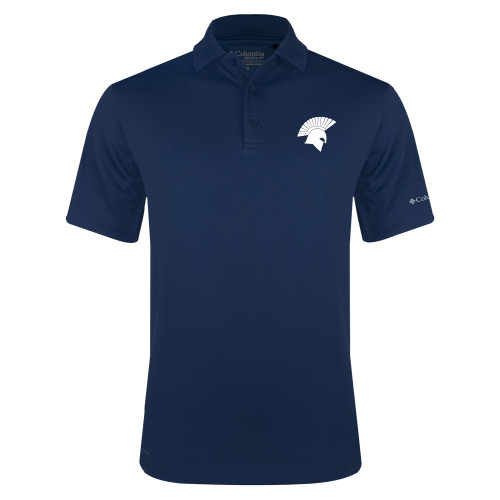  Columbia Navy Omni Wick Drive Polo - Spartan Icon