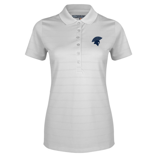  Callaway Womens White Opti Vent Polo - Spartan Icon
