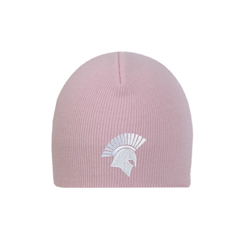  Pink Knit Beanie - Spartan Icon